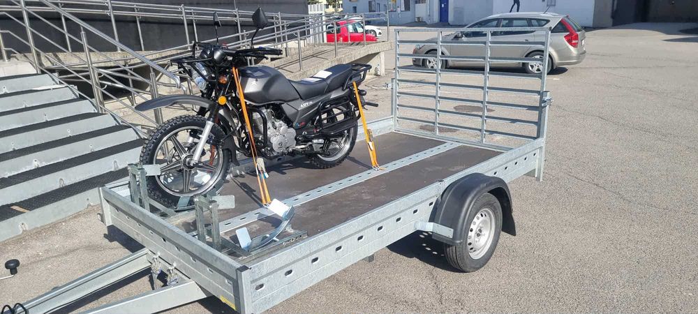 Wynajmę przyczepę na Quada lub 2 motocykle  3,00 x 1,65 m – DMC 750 kg