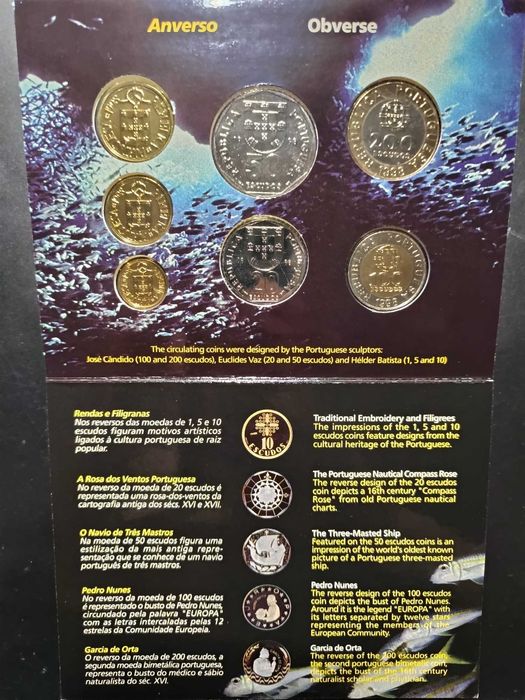 1998 - BNC - Série Anual de moedas correntes (Expo 98)