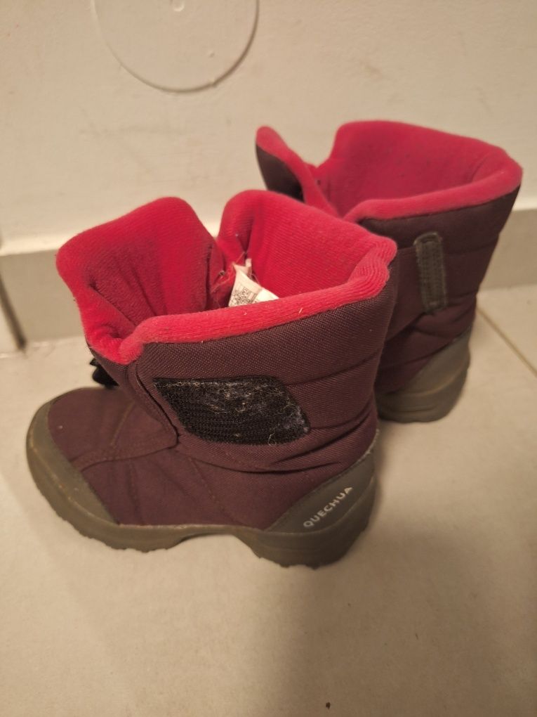 Śniegowce buty zimowe ciepłe r. 28 decathlon