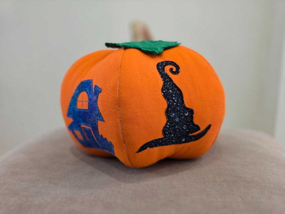 Хелловін декор. Інтер'єрна іграшка гарбуз “Джек” — ручна робота, осінн