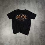 MĘSKA Vintage Retro Koszulka Rock Metal AC DC Trasa Koncertowa 2015