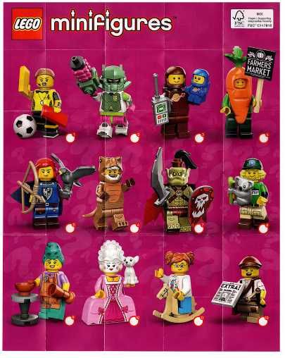Lego 23, 24, Disney 100 Минифигурки Лего