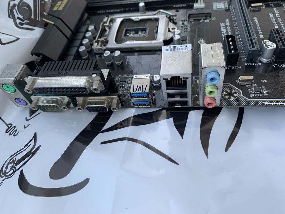 Материнская плата Gigabyte GA-H110-D3A s1151 сокет 1151