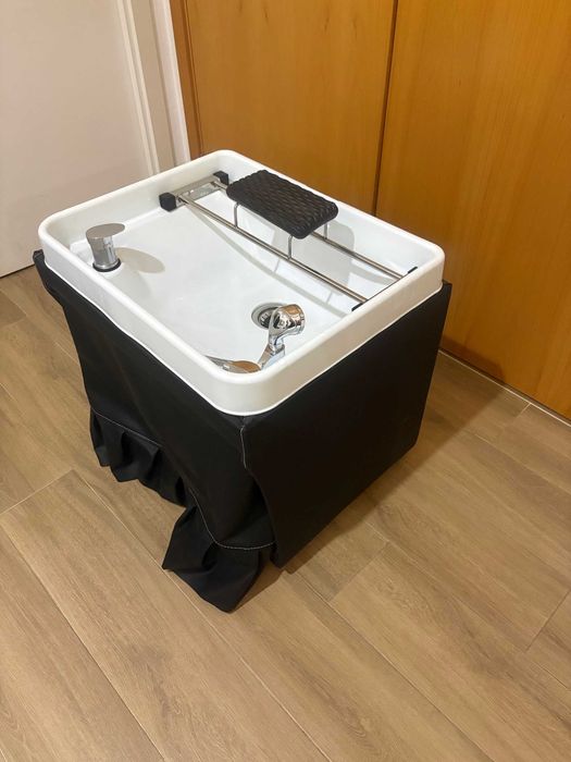 Calha Cabelo Portátil para Spa