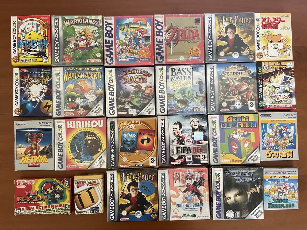 Jogos Nintendo GameBoy