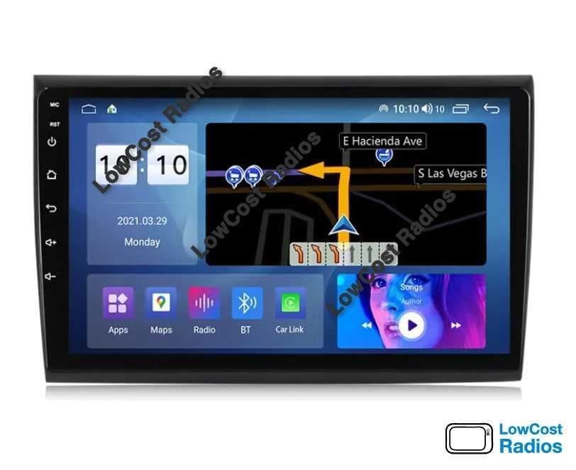 Auto Rádio 9' FIAT BRAVO 2007 a 2016 | GPS ANDROID BT USB