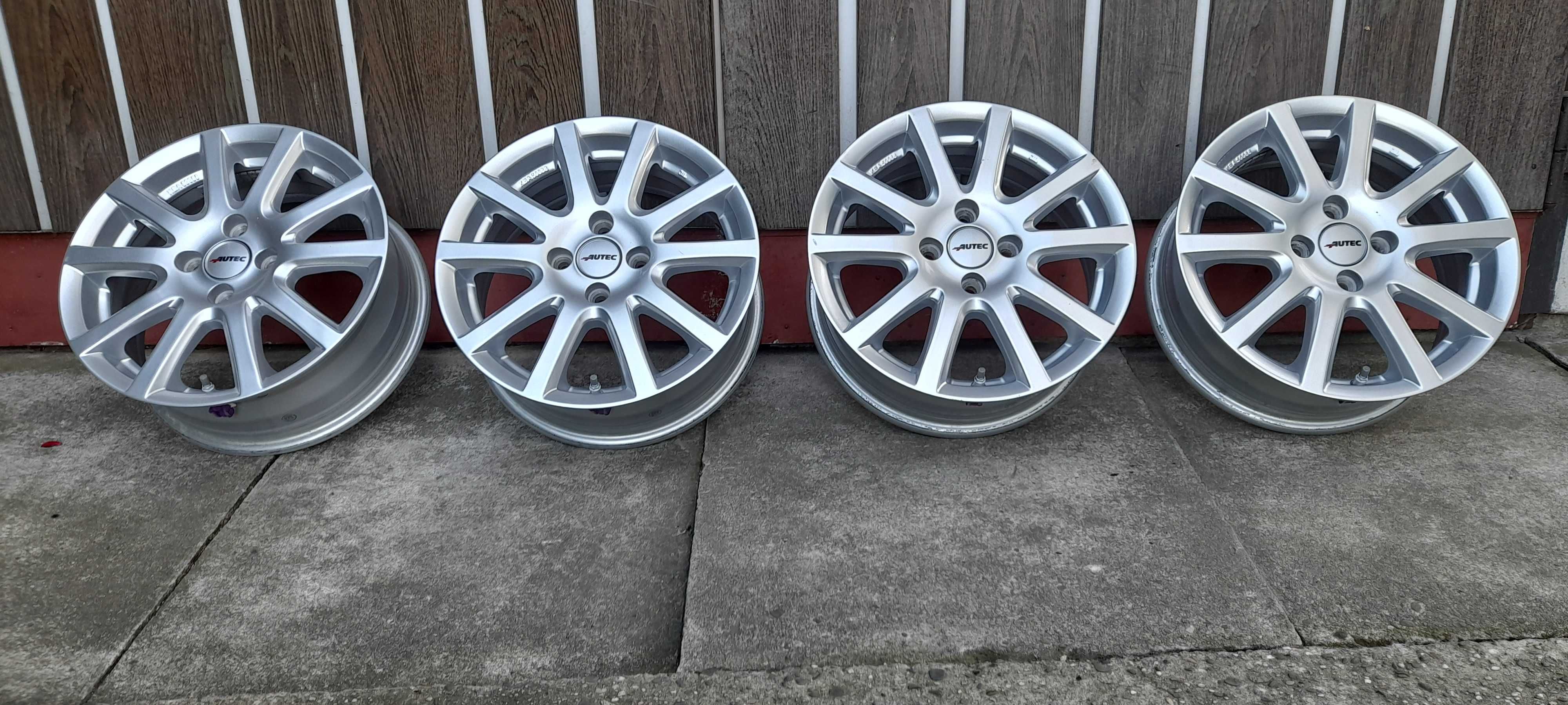 Felgi aluminiowe 15" czujniki TPMS ET40 4x100 Honda Kia Nissan Mazda