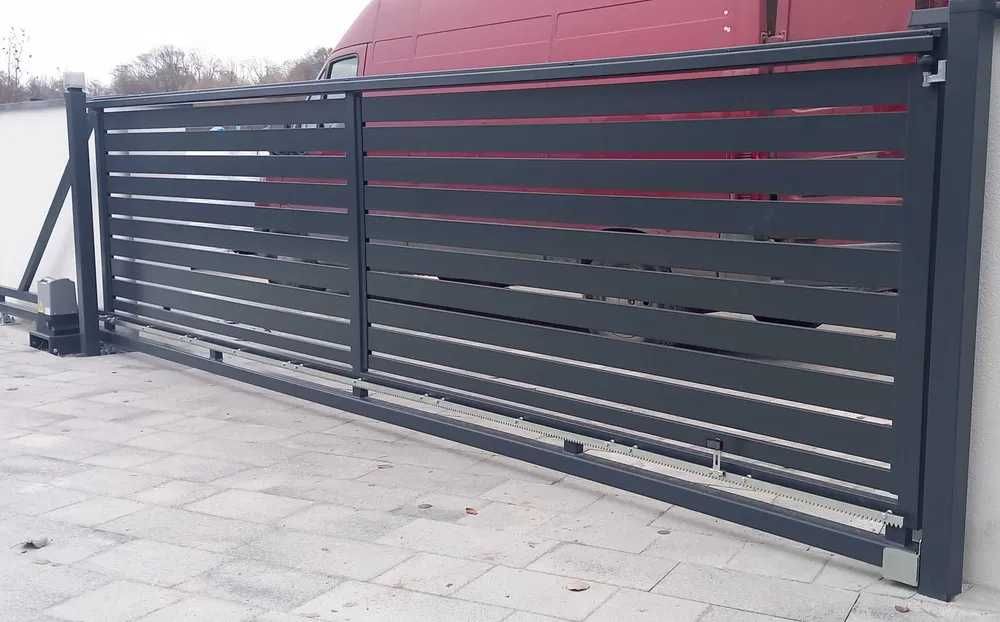 Brama przesuwna 4m na 1,5m Ocynk Proszek Transport na całą Polskę