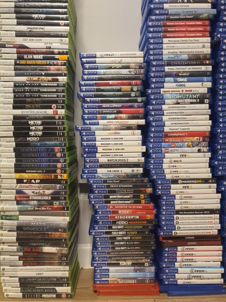Sprzedam Zamienię DOWÓZ gry Ps2 Ps3 Ps4 Slim Pro Ps5.Xbox.360 one s X