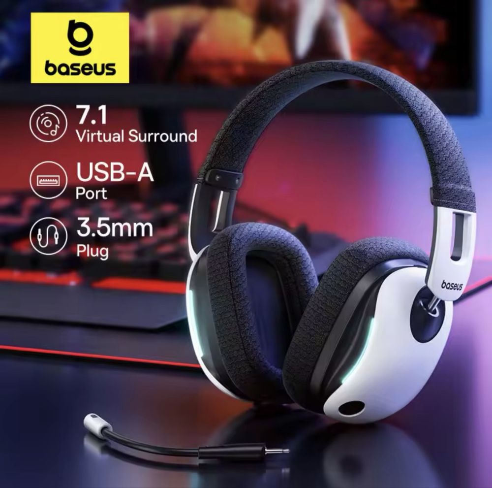 Навушники Baseus GoPlay 1+ MAX USB