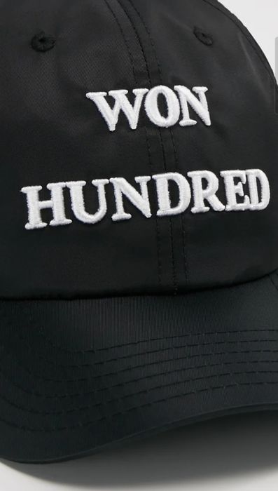 Атласная бейсболка, кепка Won Hundred, оригинал. Унисекс