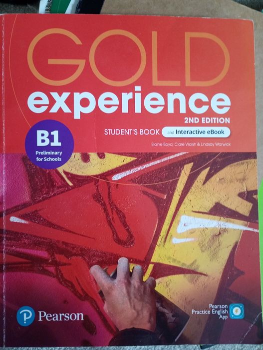 Gold experience B1, pearson