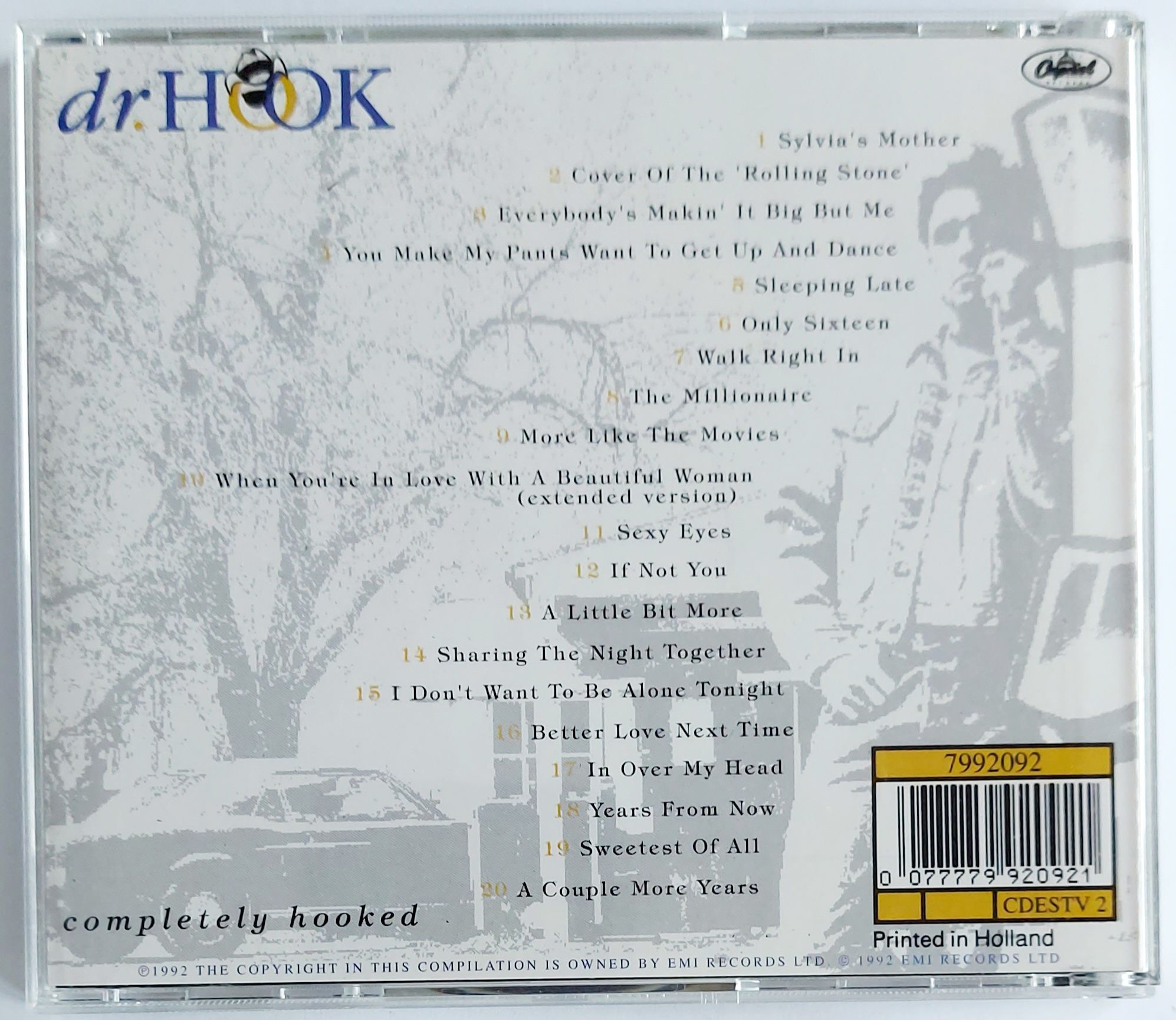 Dr. Hook Completely Hooked The Best Of Dr. Hook 1992r