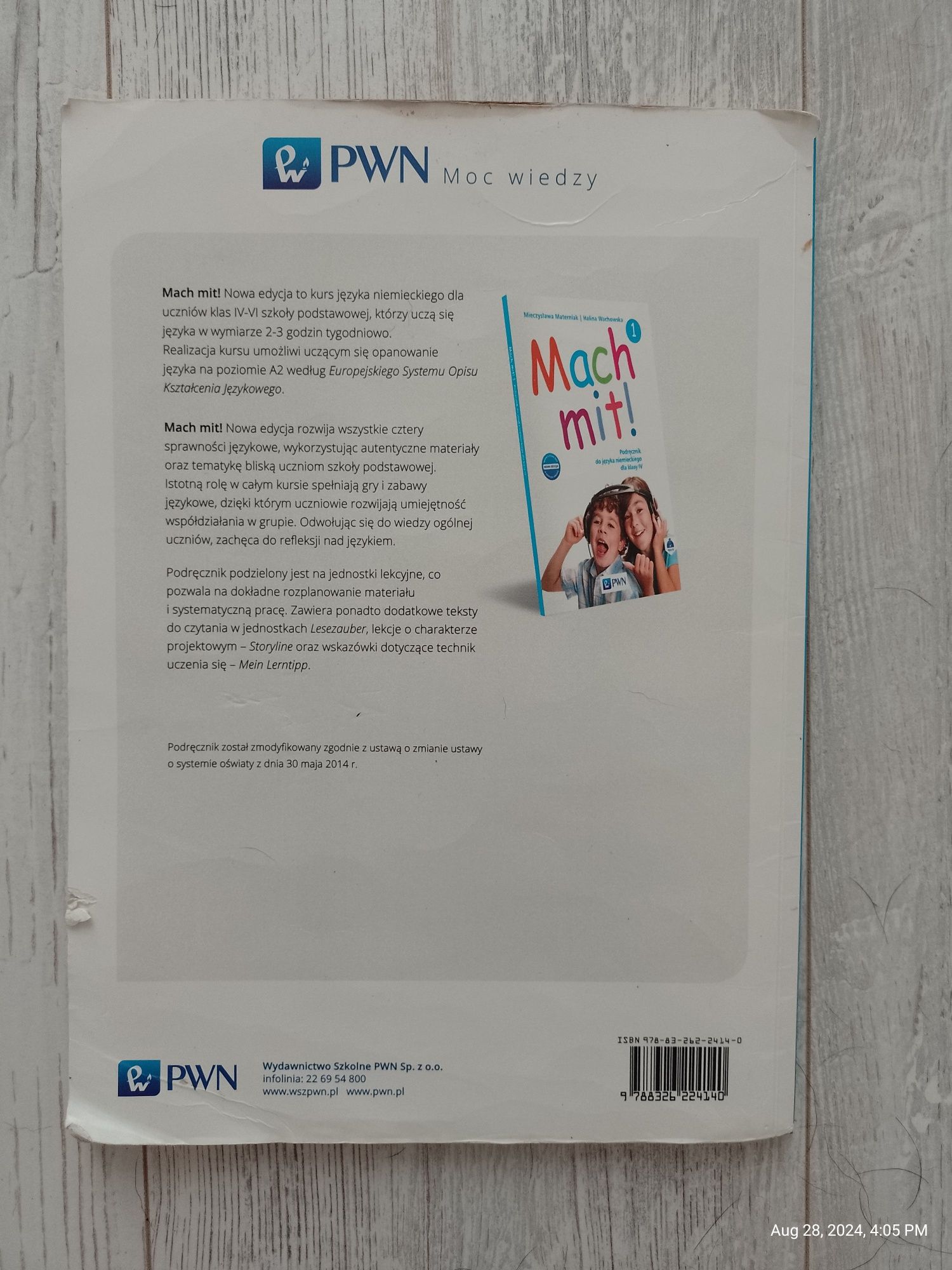 Mach mit! Klasa 4