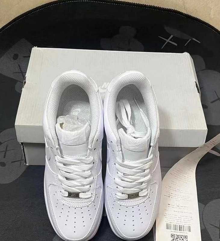 Buty Nike Air Force 1 Biały Damskie i Meskie Rozmiar.41