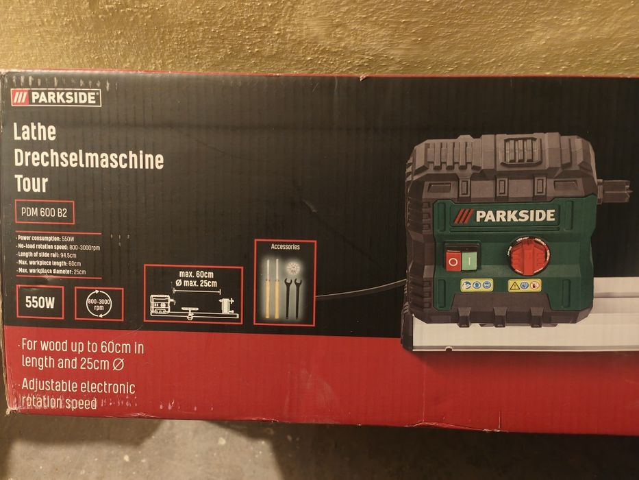 Tokarka Parkside 550w PDM 600 B2