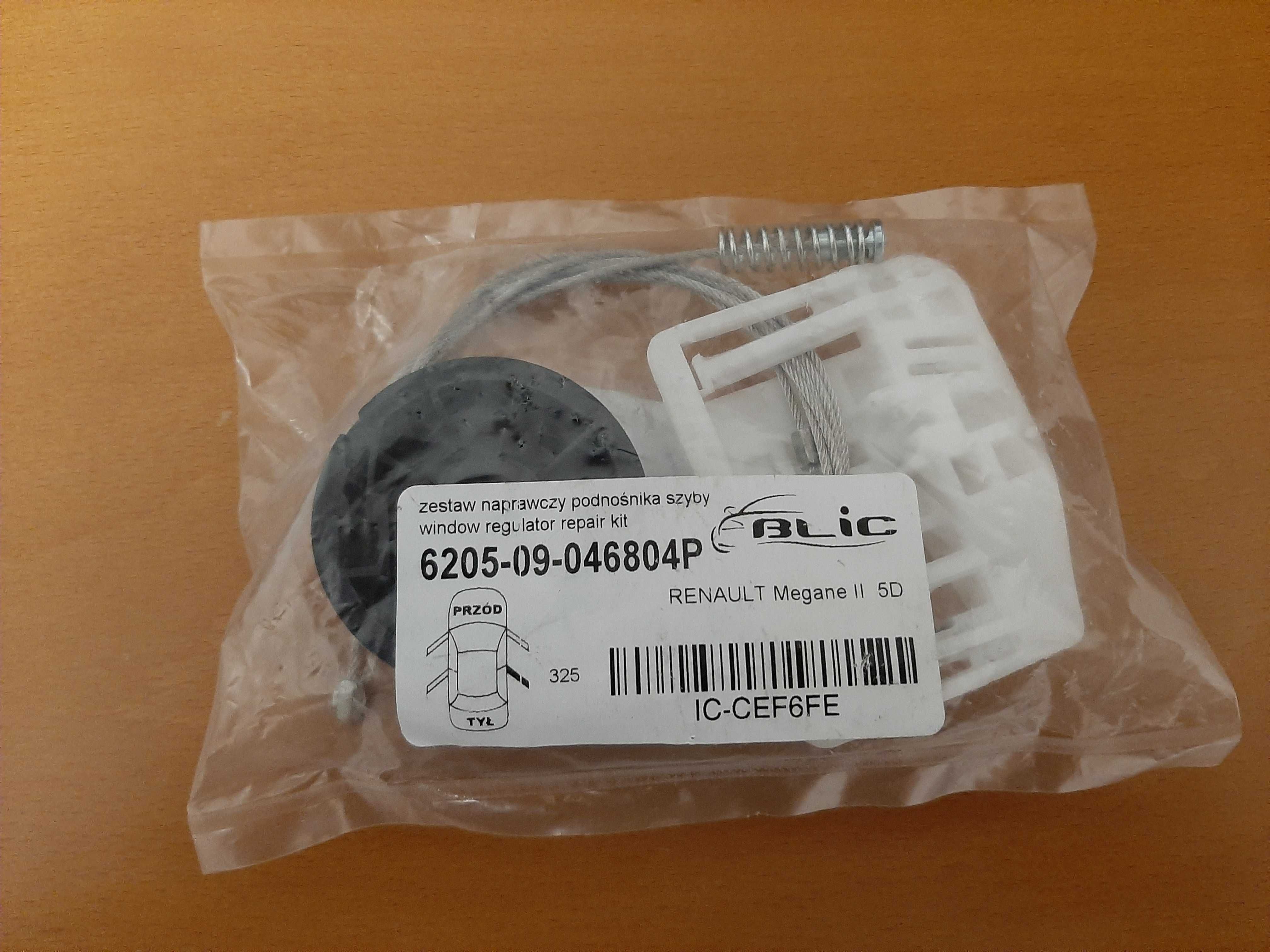 Kit reparação de elevadores traseiros Renault Mégane II