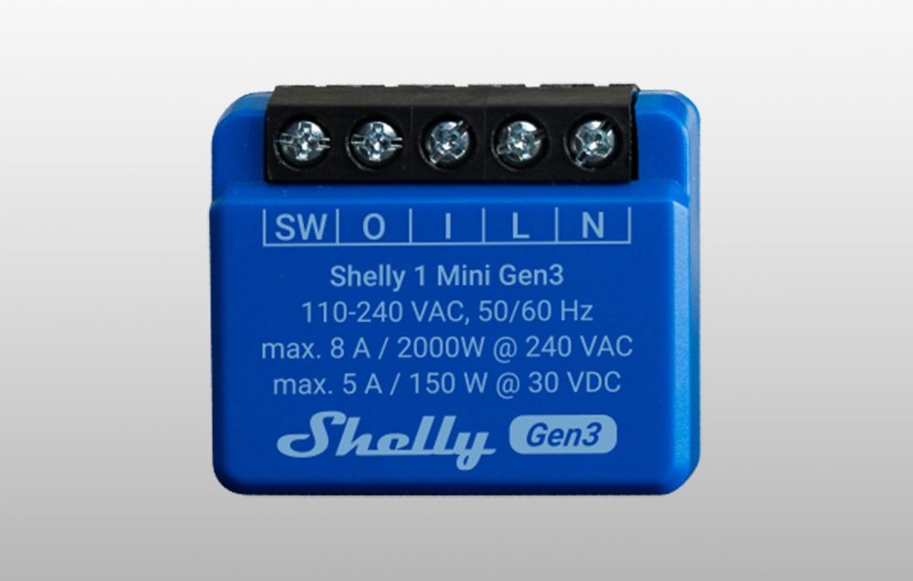 Sterownik Shelly Mini Gen3 Wifi