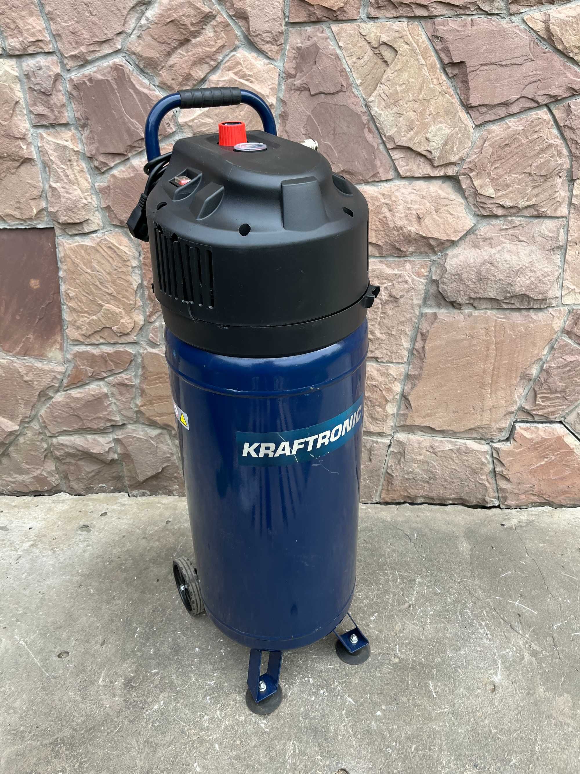Безмасляний компресор Kraftronic KT-KP 50 OF 50 л 10 бар бу