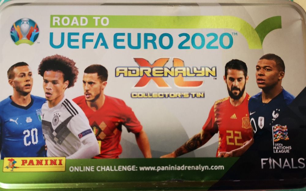 DUŻA PUSZKA Road to Euro 2020 + 50 kart Panini