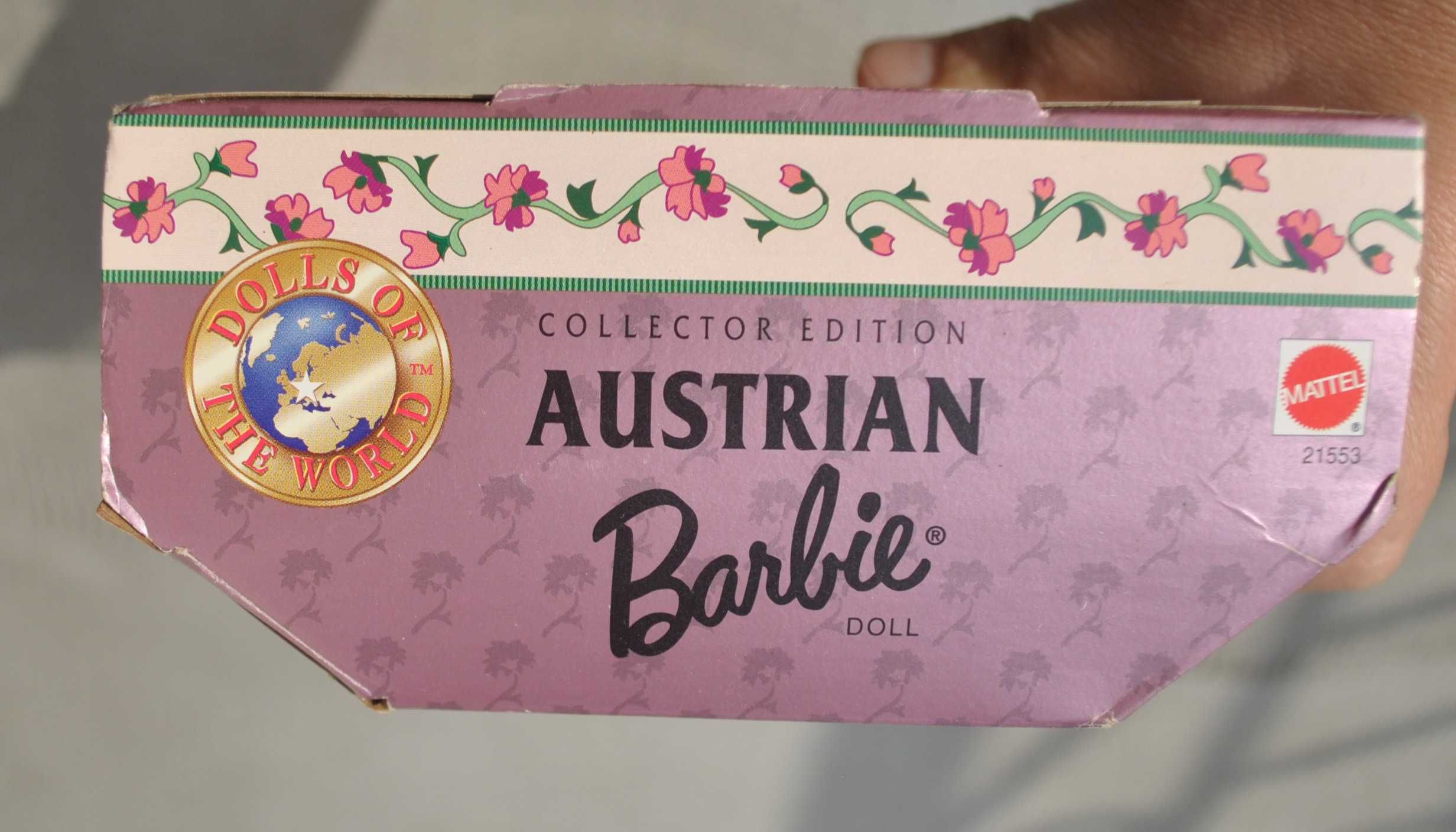 lalka barbie Dolls of the World Austrian 1998 Mattel
