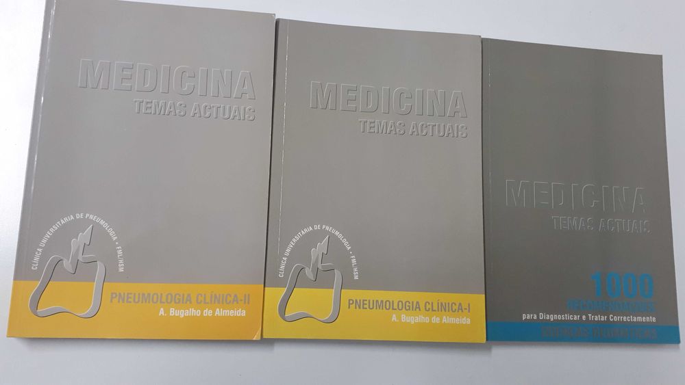 Medicina pneumologia Clínica I,II e Doenças Reumáticas 1000 recomendaç