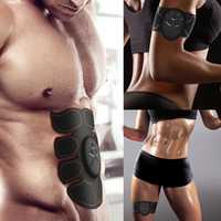 Estimulador muscular elétrico sem fio para abdomen e biceps/pernas