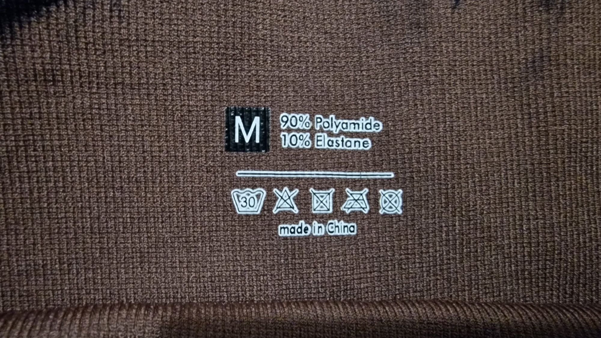 Legginsy czekoladowe brązowe rozmiar M shein