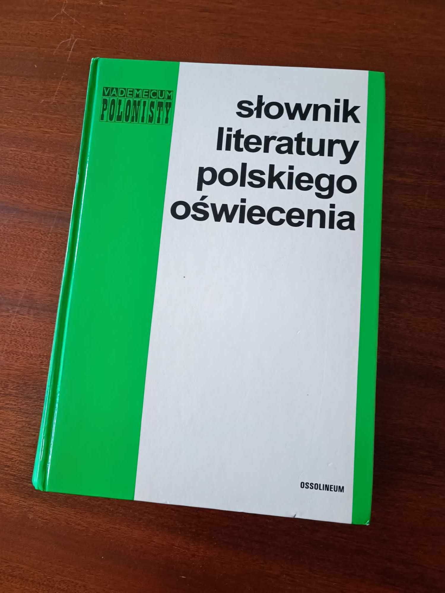 Słownik literatury polskiego Oświecenia
