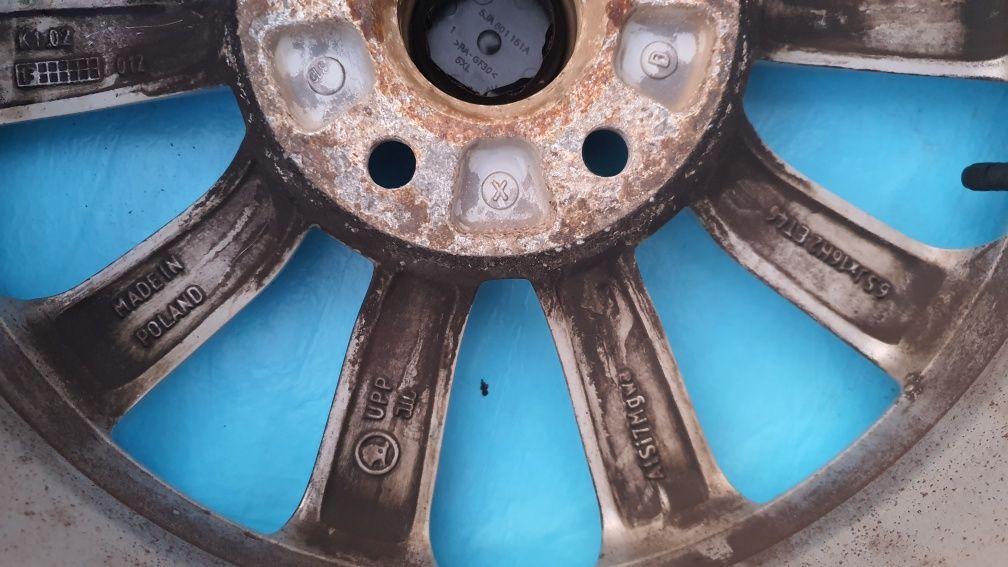 Komplet kół koła do skody octavia vw 5x112 felgi 16" oryginalne