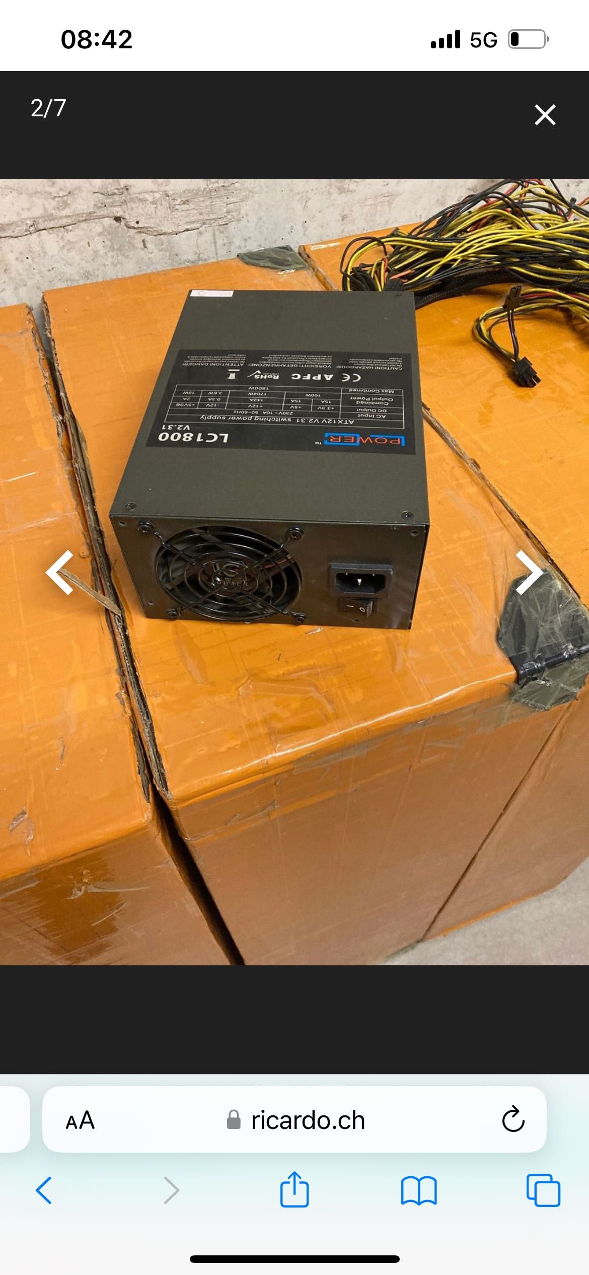 LC Power LC1800 V2.31 Mining Edition 1800W