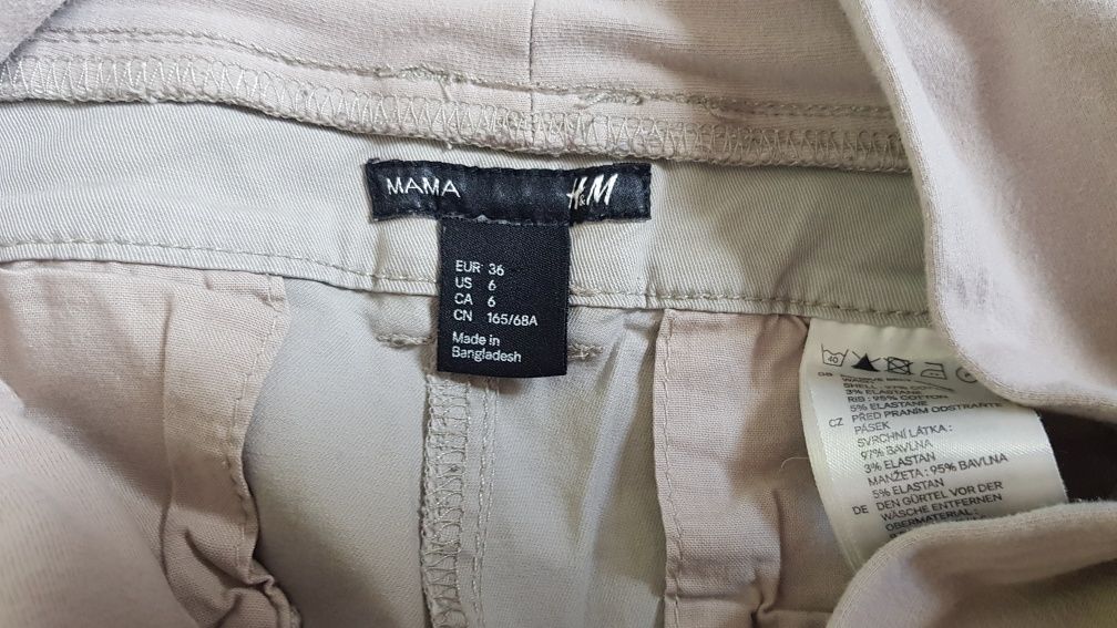 Spodnie ciążowe H&M rozmiar 36