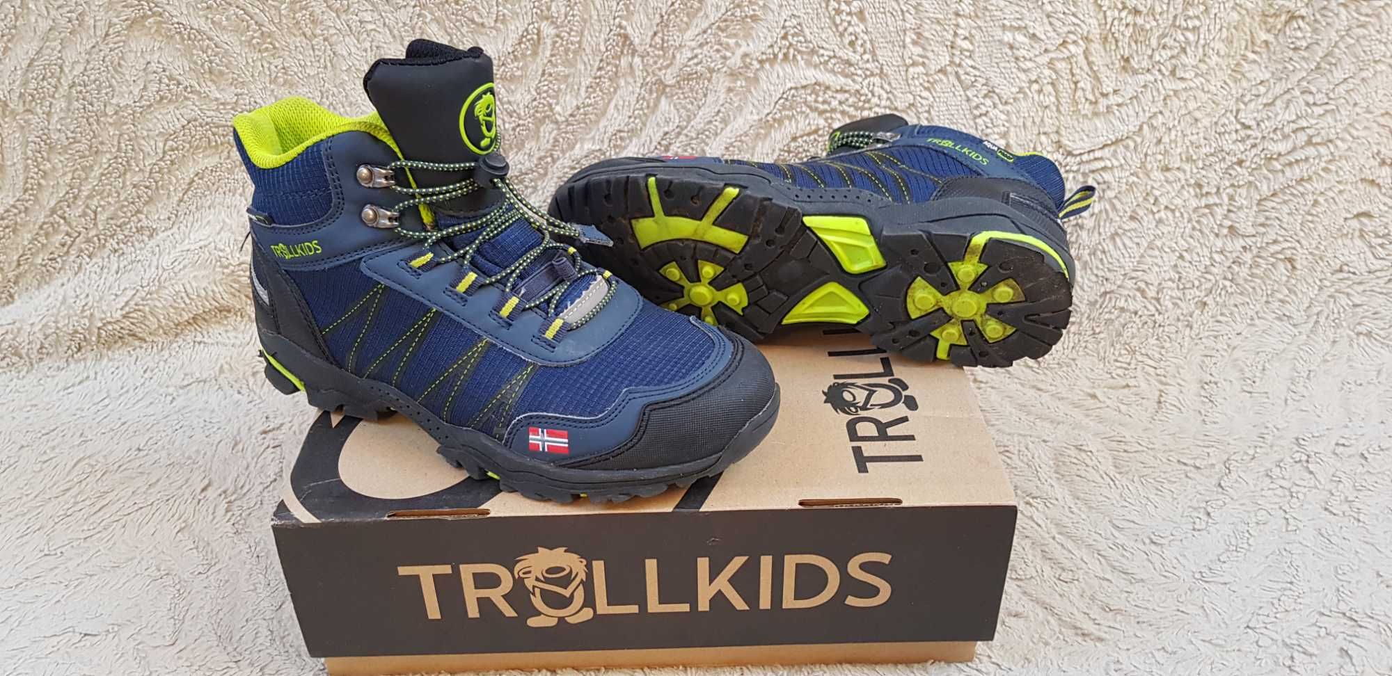 Buty trekkingowe młodzieżowe/chłopięce TrollKids, rozm.39 (25cm)