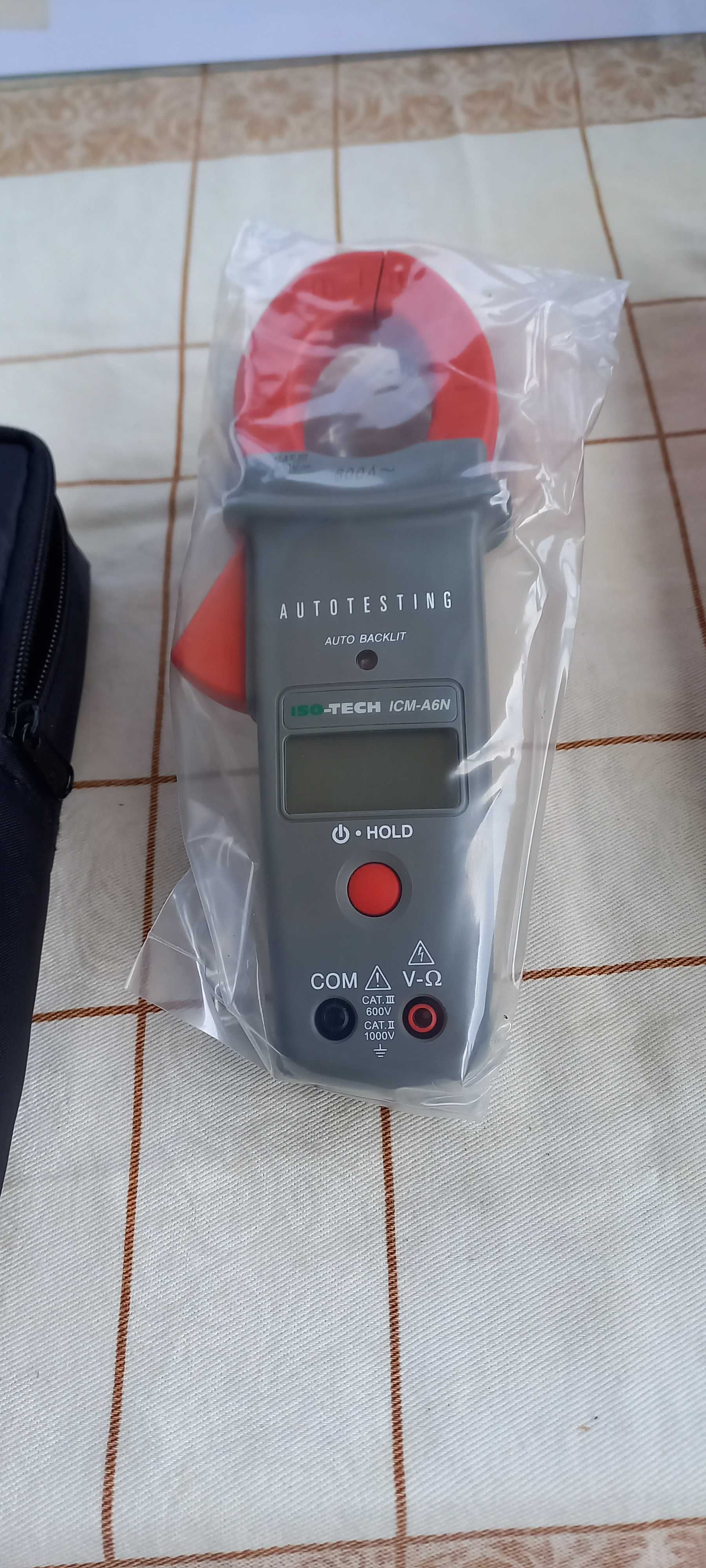 iso-tech pinça amperimetrica 600A nova