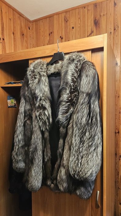 Futro ze srebrnych lisów