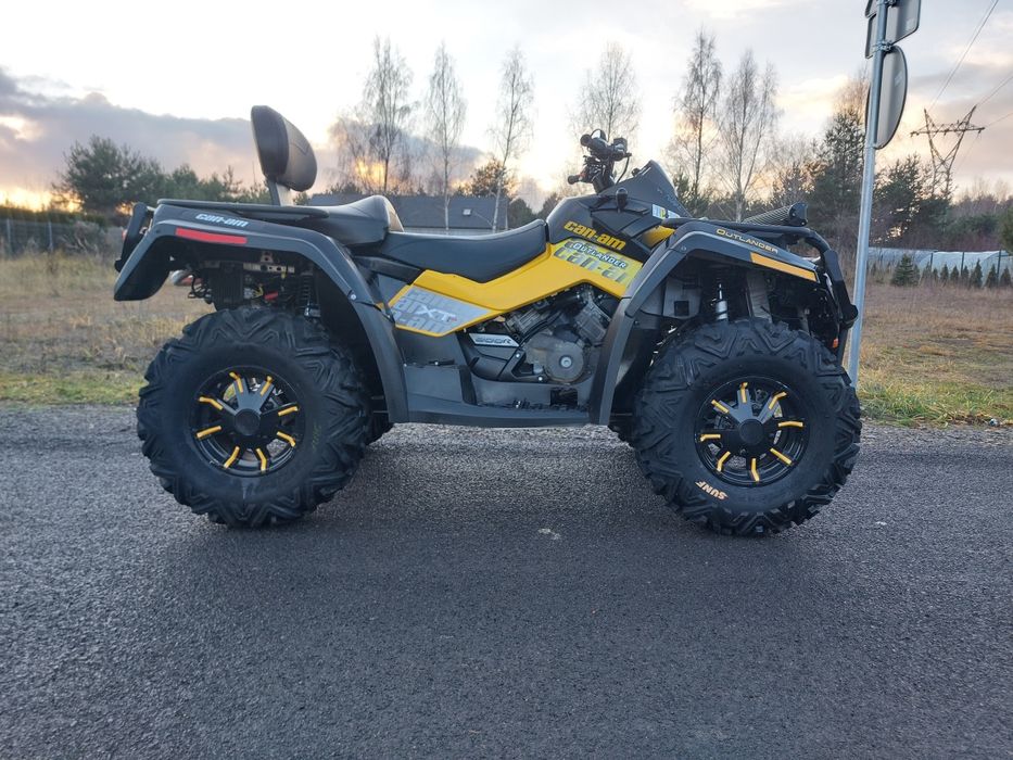 Can am outlander 800R XTP wspomaganie homologacja