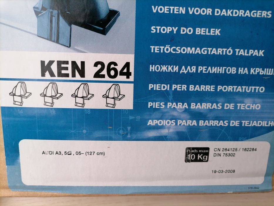 Apoio para Barras Norauto - 5€