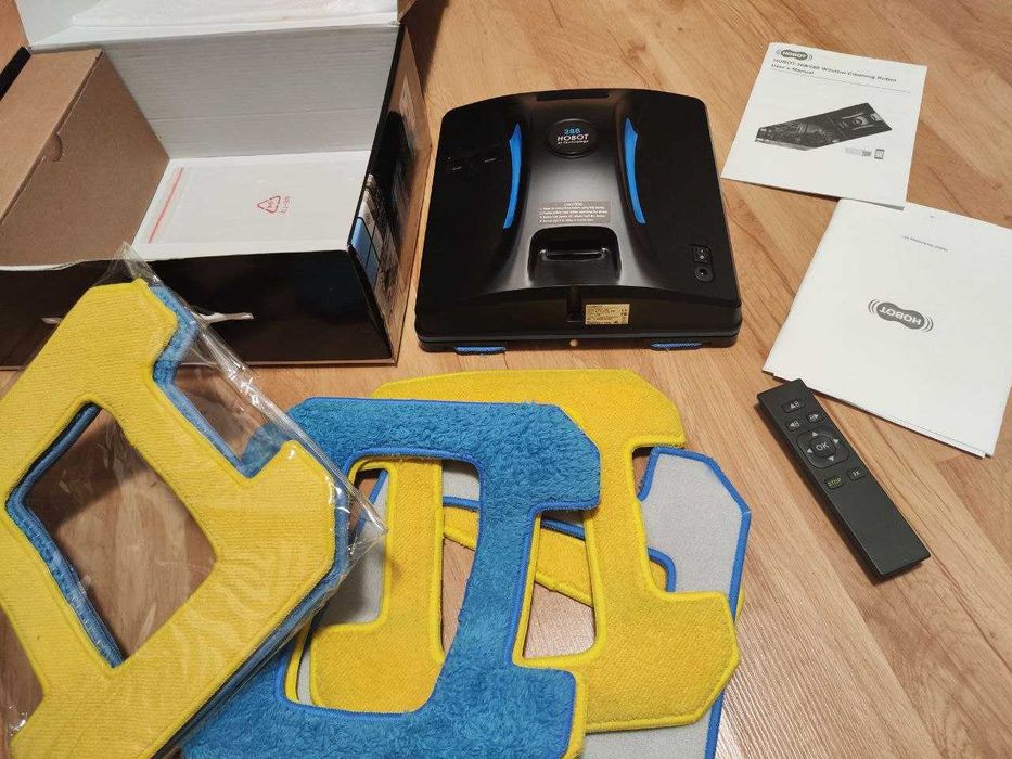Robot myjący okna i lustra Hobot 288 sterowany smartfonem