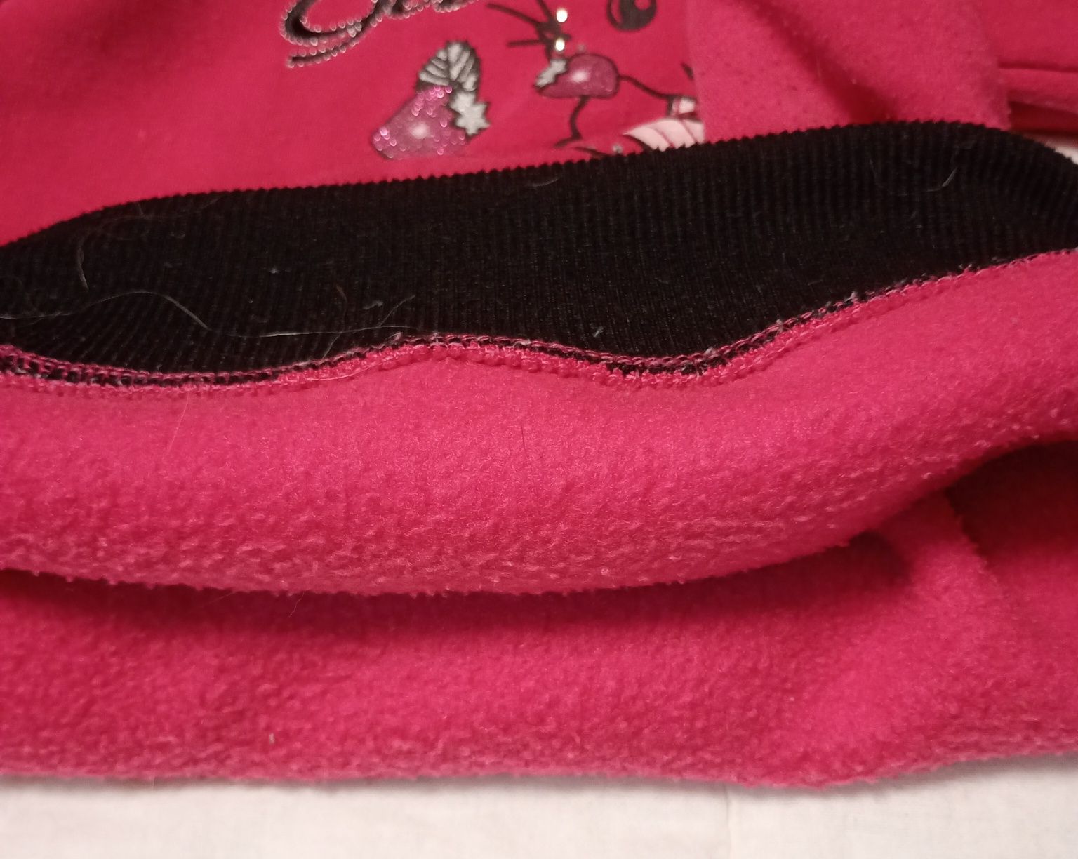 Bluza kangurek z kapturem różowa M.O.D.W.L 6 lat