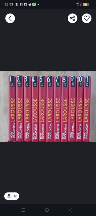 Larousse Nova Enciclopédia 22 volumes