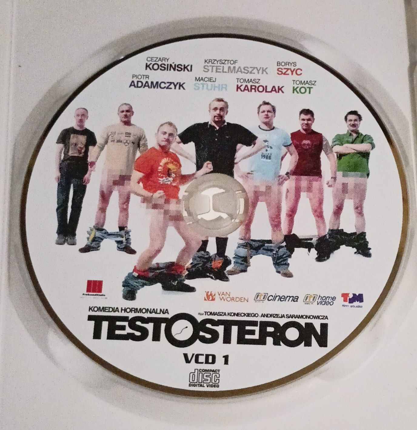 Płyta Dvd z filmem Testosteron