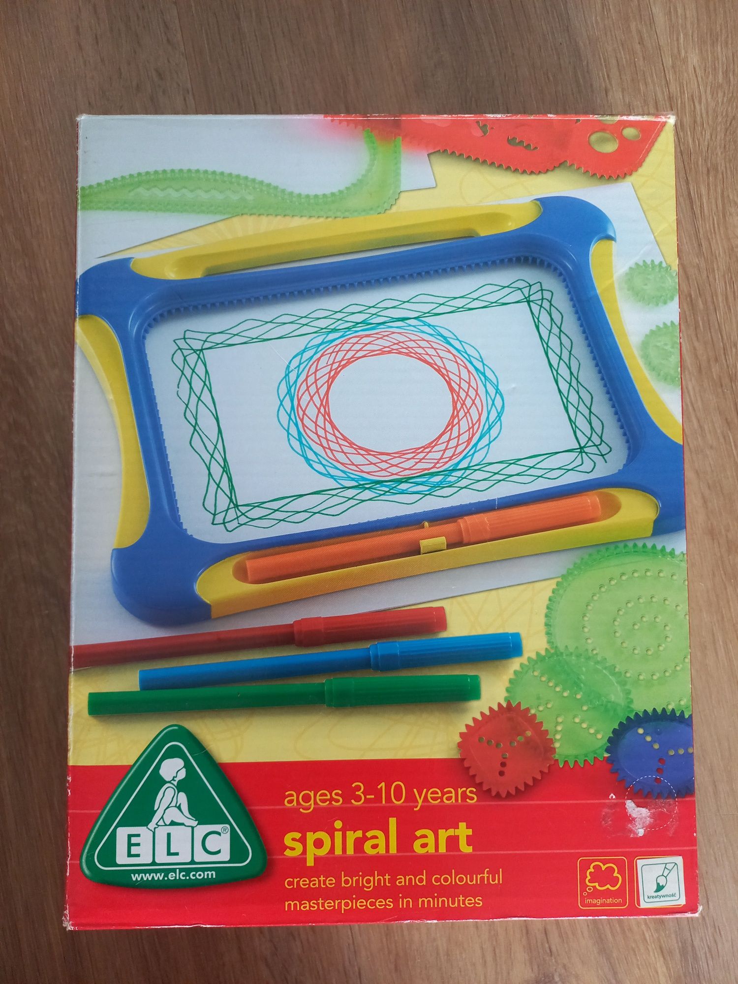 Zestaw kreatywny Spirograf Spiral Art ELC drawing &painting Mothercare
