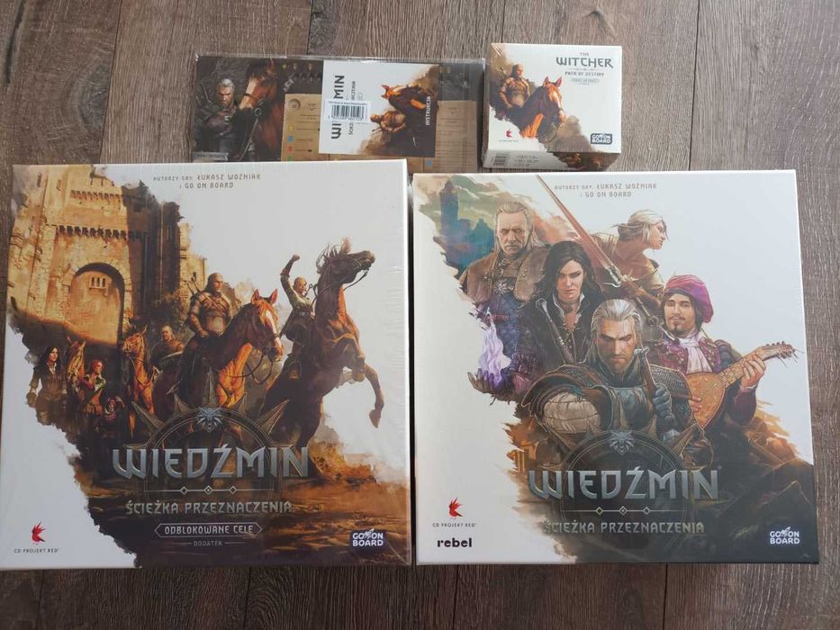 Wiedźmin: Ścieżka Przeznaczenia Deluxe Pledge + Geralt na Płotce + SG