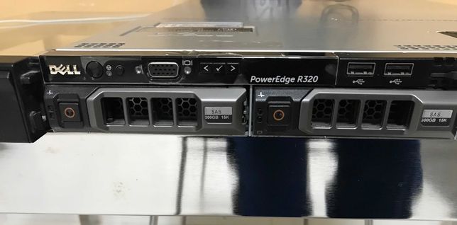 Servidor Dell PowerEdge R320 - 8GB RAM - 900GB HDD