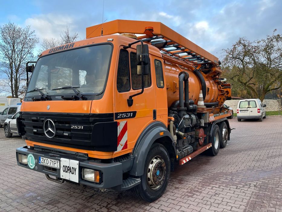 Mercedes-Benz 2531L  Wuko Mercedes Benz 2531L Pojazd specjalistyczny.