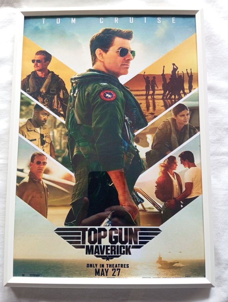 Moldura Filme Top Gun Maverick (A4)