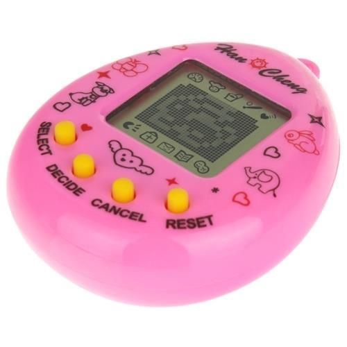 Tamagotchi Interaktywne Zwierzątko Smycz różowe