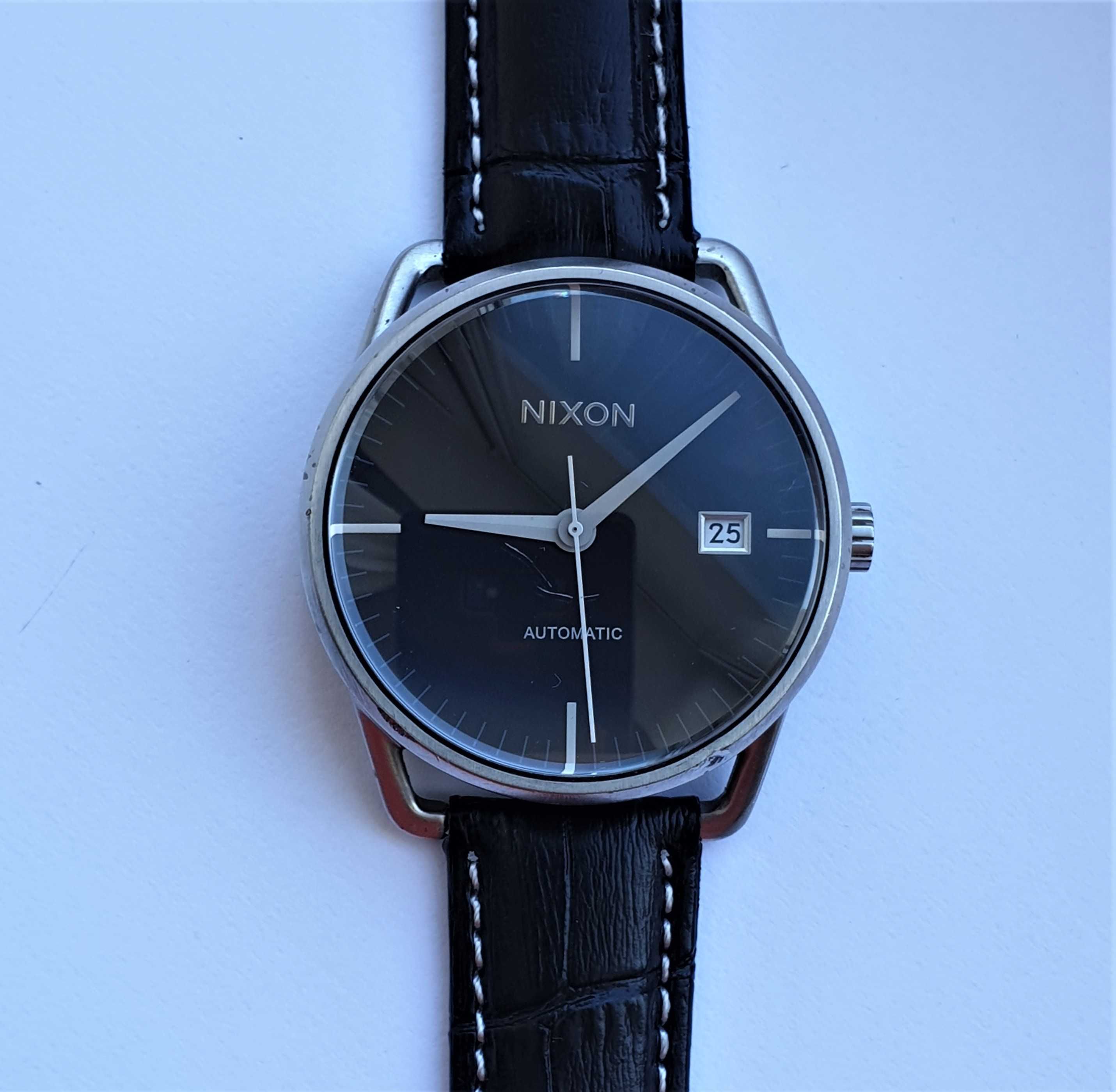 Мужские часы Nixon Mellor Automatic Black A199000-00 Miyota 9015