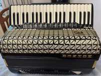 Akordeon Hohner Atlantic IV de luxe stan idealny 120 basów 4 chórowy