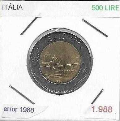 Itália - - - - - Moedas com ERROS